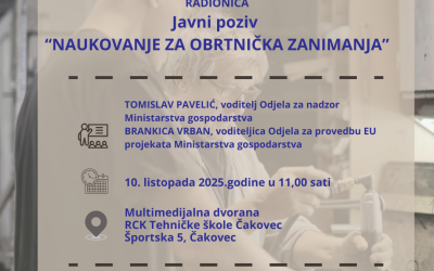 NAUKOVANJE ZA OBRTNIČKA ZANIMANJA
